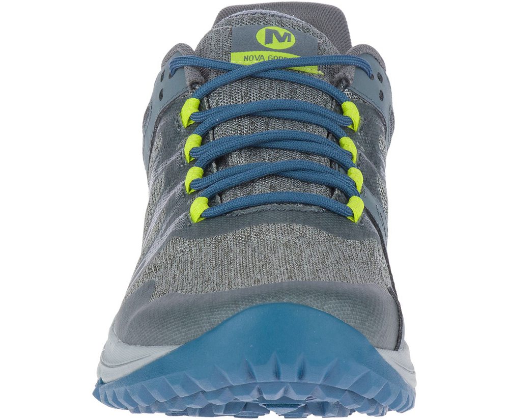 Buty Sportowe Merrell Męskie Szare - Nova Gore-Tex® - 417356-IAK